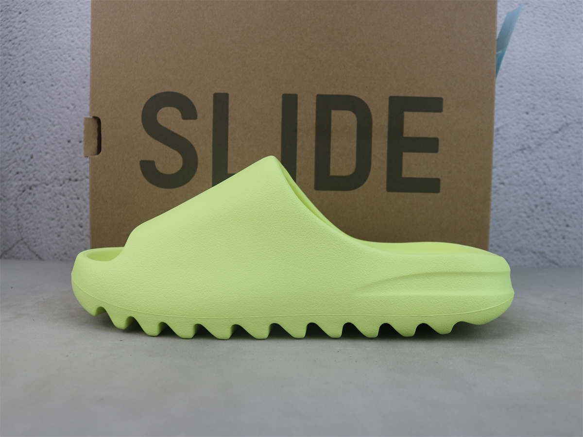 Free Shipping Yeezy Slide Glow Green 2022 Restock HQ6447